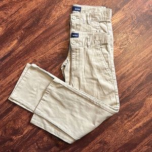 Basic Editions boys khaki pants size 10